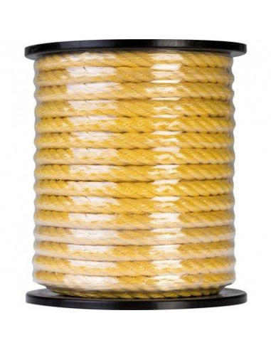 CORDAGE POLYP.JAUNE 16MM /35M CORDERIES TOURNONAISES 32/0164
