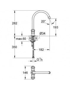 MEL EVIER COSTA L GROHE 31829001 2