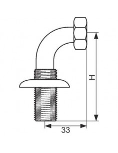 RACCORD CHR COUDE FIL E15X21-M15X2 078012 2