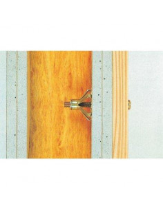 100 Chevilles corps creux hm 5x52s avec vis en box FISCHER 93432 2