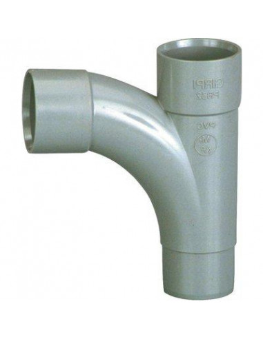 PIED BICHE PVC 87°MF 50 GIRPI PB50