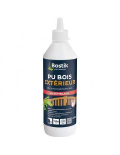 Colle polyuréthane 500 g pour extérieur Bois PU 500G BOSTIK 30610777