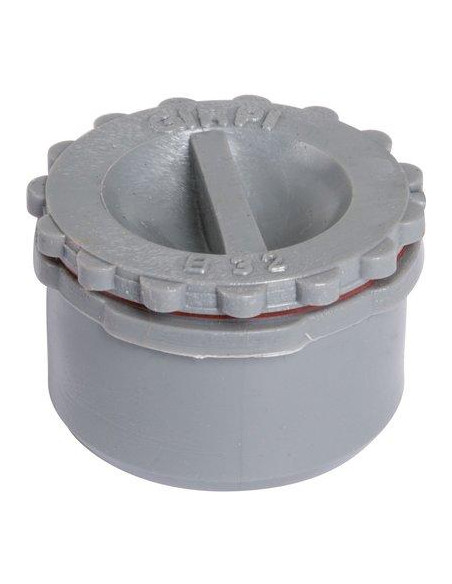 Bouchon de visite PVC Dégorgement D.100mm GIRPI XTV100_C18