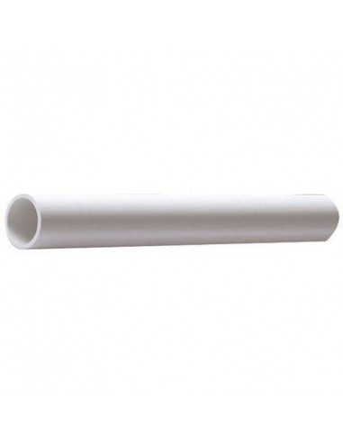 TUBE PVC BLC 40 LONGUEUR 2M NICOLL EU2HW