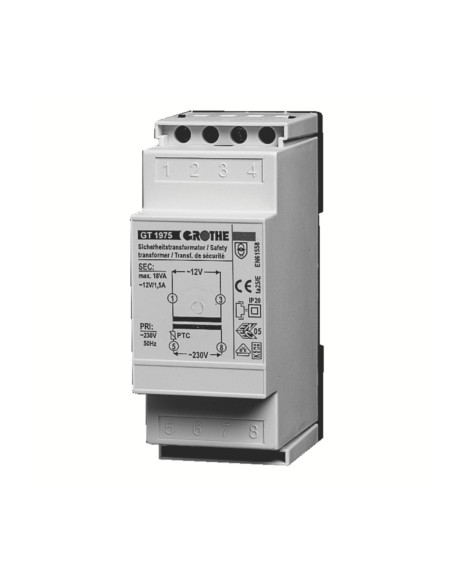 Transfo 8v 1 a URMET 14201