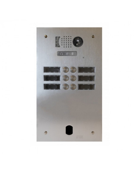 KIT VIDEO ALU 2R 6 BP 2 VOICE PROGRAMMÉ URMET KV83/206