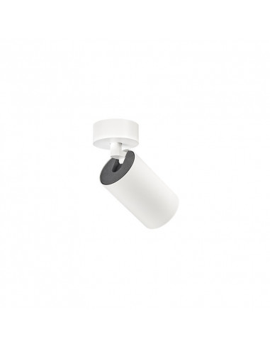 Spot s/patère blanc a/lpe LED 4,5W 4000K 420lm dimmable incl. NOLAN 01 ARIC 50673