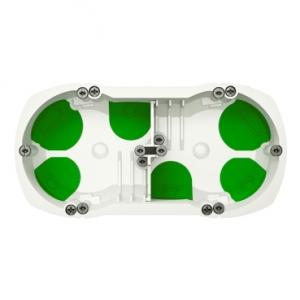 Multifix air boîte étanche 2 postes entraxe 71mm D67mm P40mm SCHNEIDER IMT35000 2