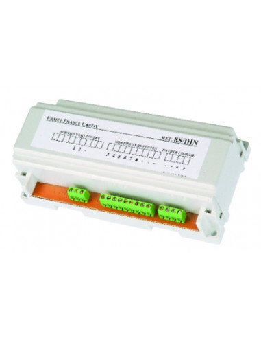 Boite plastique fix din 8s URMET 8S/DIN