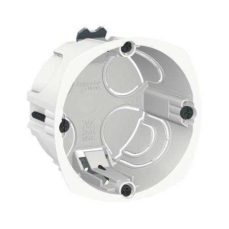 Multifix lot de 300 boîtes d'encastrement + scie clo 1poste diam. 67mm P40mm SCHNEIDER IMT35914P
