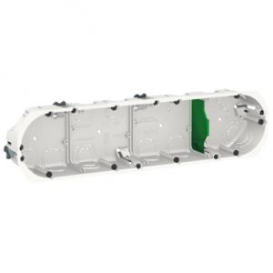 Multifix boîte d'encastrement diam. 67mm prof 40mm 4 postes entraxe 71 mm SCHNEIDER IMT35944 2