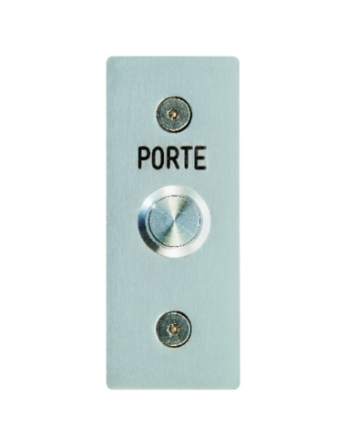 Bouton poussoir lumineux 40x100 no/nf...