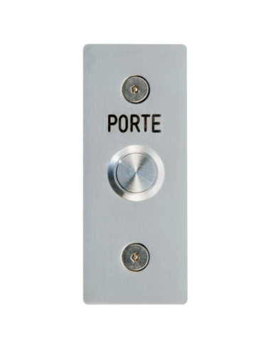 Bouton poussoir de sortie NO/NF lumineux 60X100 URMET BAE/OF