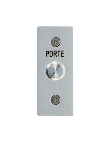 Bouton poussoir de sortie NO/NF lumineux 60X100 URMET BAE/OF