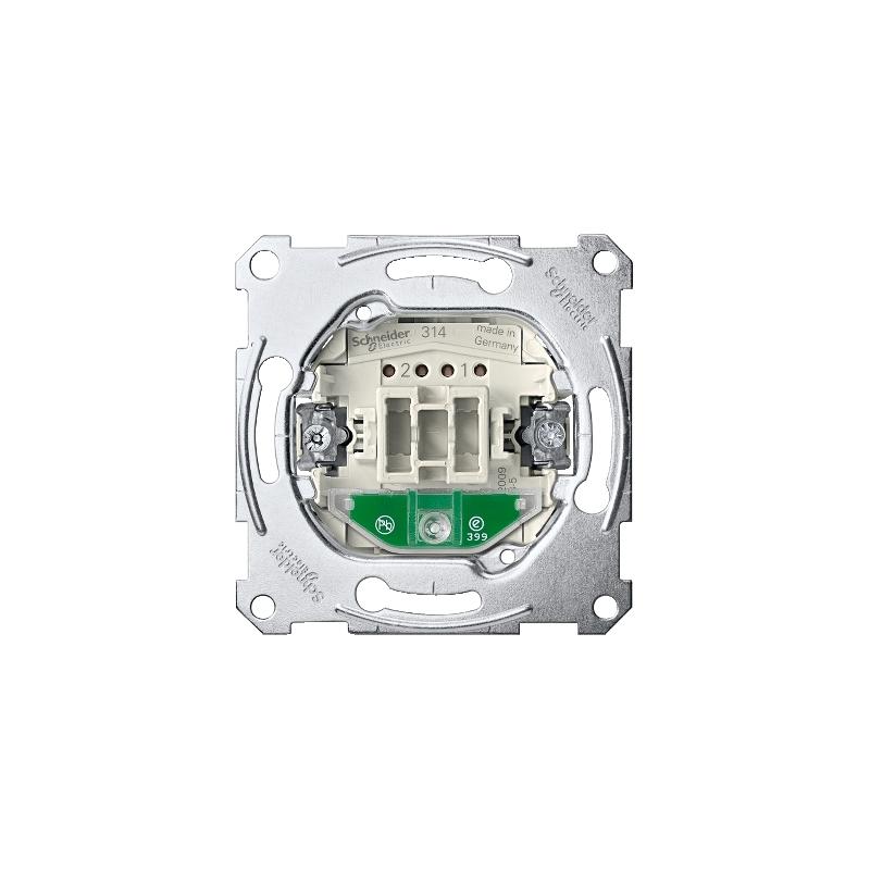 Aquadesign méca. va-et-vient 10AX/250Vca lumineux témoin conn. rapide SCHNEIDER MTN3106-0000