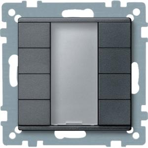 KNX M-Plan commande multifonction 8 BP anthracite SCHNEIDER MTN627814 2