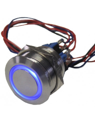 Bouton poussoir seul no/nf lum ø 25mm URMET O/32
