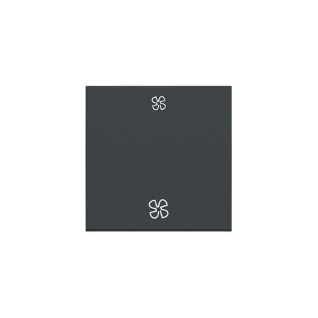 Unica commande VMC 2 vitesses 10A 2 modules Anthracite mécanisme seul SCHNEIDER NU320354VMC