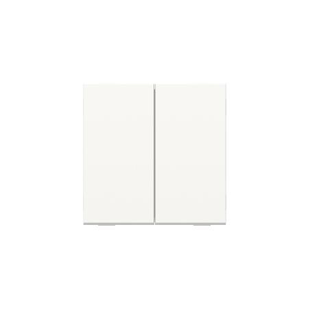 Unica double va-et-vient 10A connexion rapide 2 mod Blanc méca seul SCHNEIDER NU321318F