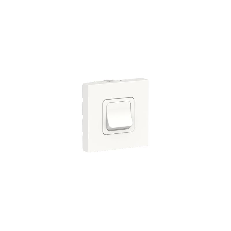 Unica interrupteur bipolaire 20A 2 mod Blanc méca seul SCHNEIDER NU322518