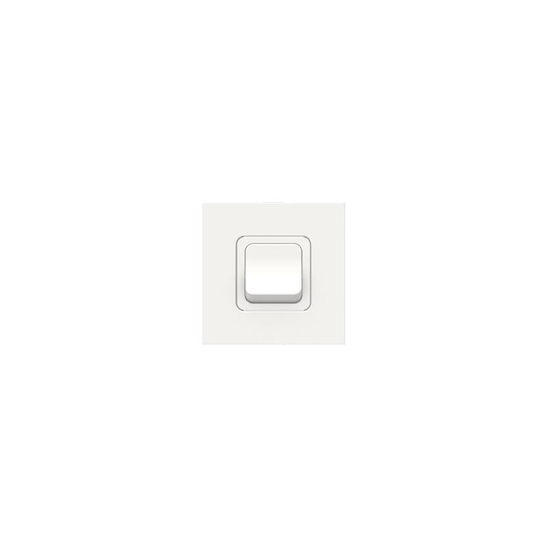 Unica interrupteur bipolaire 20A 2 mod Blanc méca seul SCHNEIDER NU322518