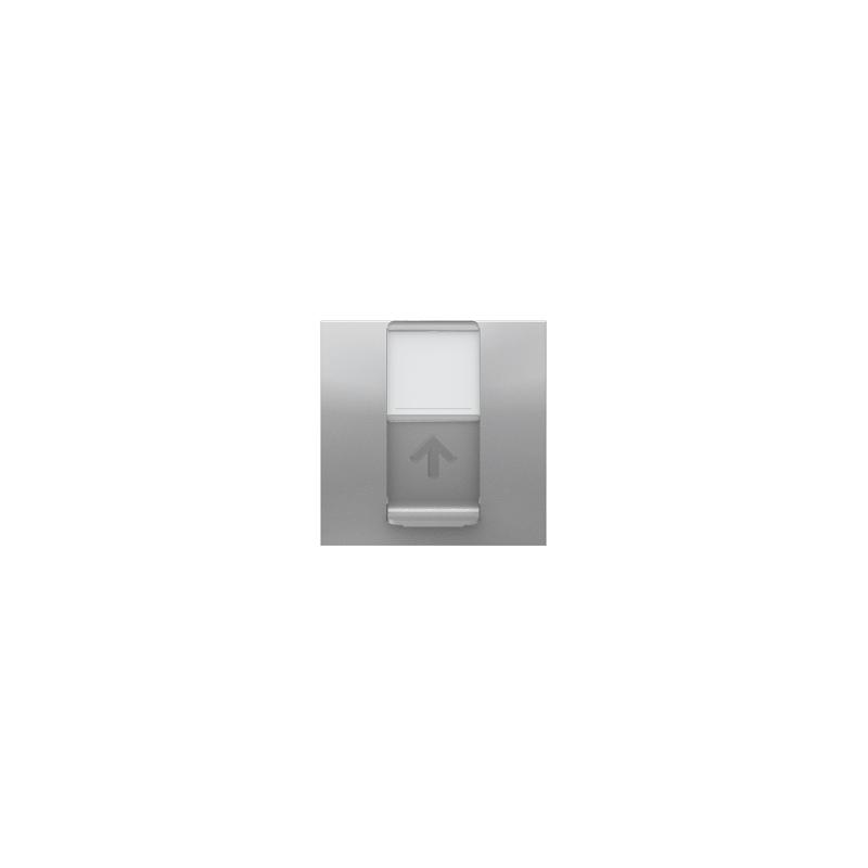 Unica prise RJ45 simple cat 6A FTP 2 mod Alu méca seul SCHNEIDER NU344930
