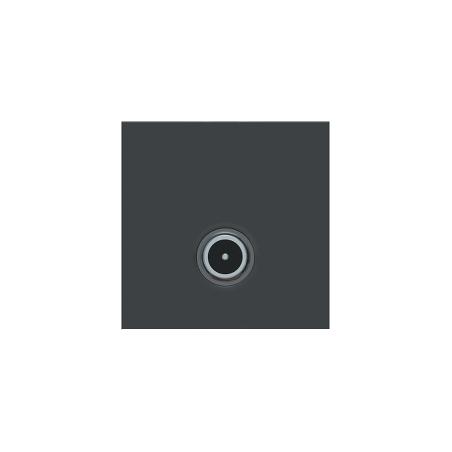 Unica prise télévision TV mâle individuel 2 mod Anthracite méca seul SCHNEIDER NU346254