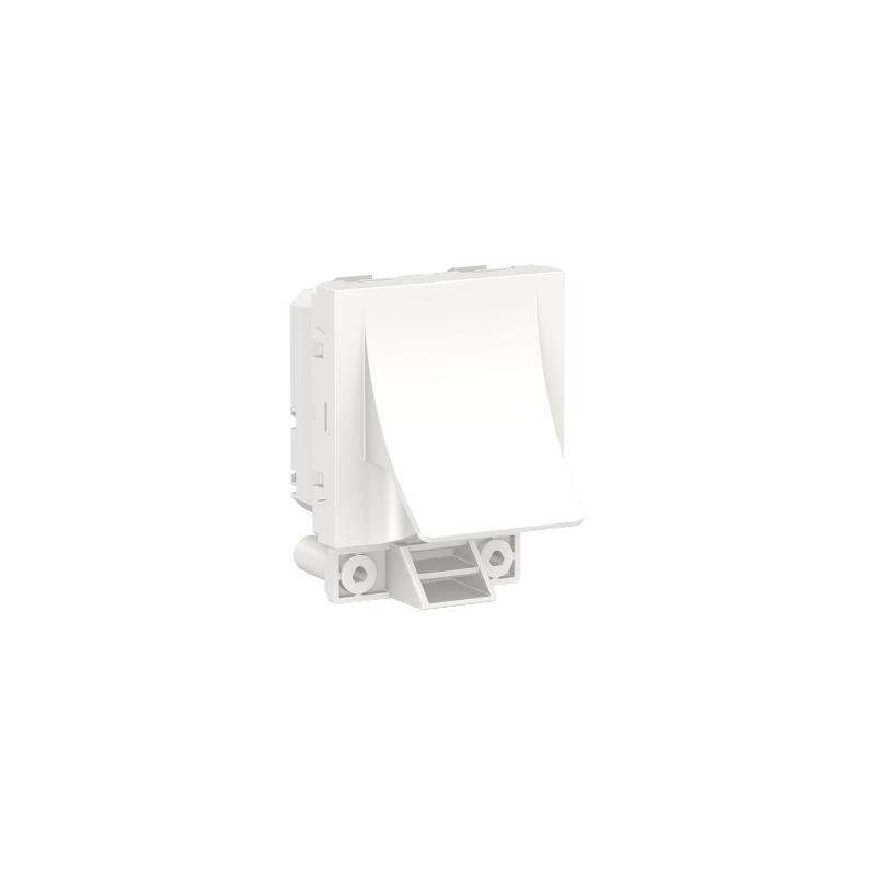 Unica sortie de câble pour câble Ø 6 à 12mm 2 mod Blanc méca seul SCHNEIDER NU386218