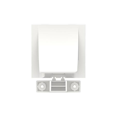 Unica sortie de câble pour câble Ø 6 à 12mm 2 mod Blanc méca seul SCHNEIDER NU386218