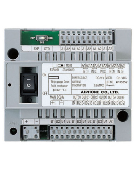 Centrale vidéo modulaire bus standard gamme gt GTVBC AIPHONE 200021