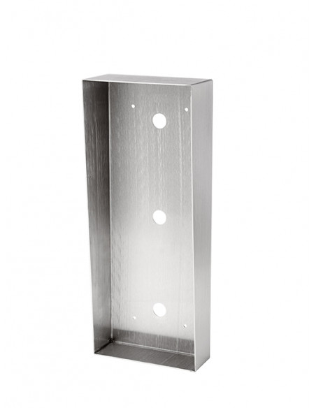 Cadre saillie aluminium avec visière pour isssal CISSSAL AIPHONE 200522