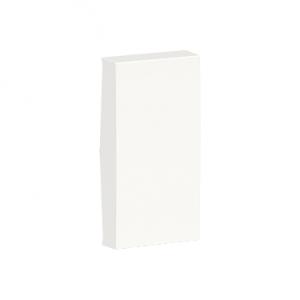 Unica enjoliveur interrupteur ou bouton-poussoir 1 mod Blanc antimic SCHNEIDER NU910020 2