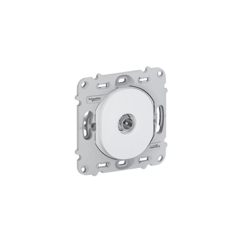 OVALIS PRISE TV SIMPLE SANS PLAQUE SCHNEIDER S261405