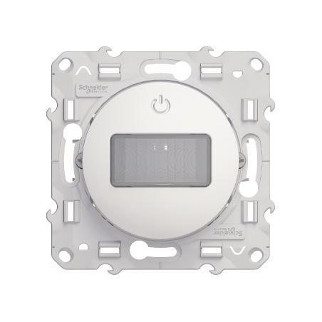 Odace détecteur de présence et de mouvement Blanc spécial rénovation 2 fils SCHNEIDER S520524