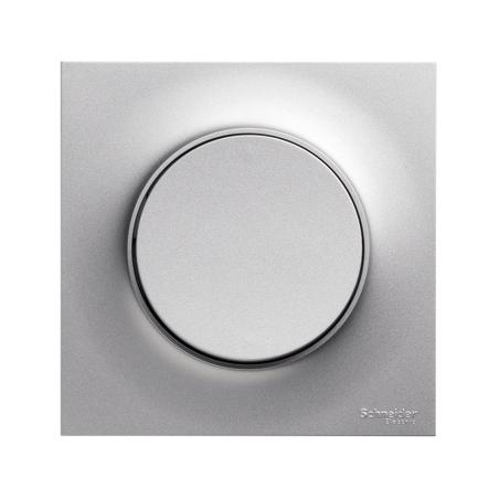 ODACE STYL PLAQUE ALU 1 POSTE SCHNEIDER S520702E