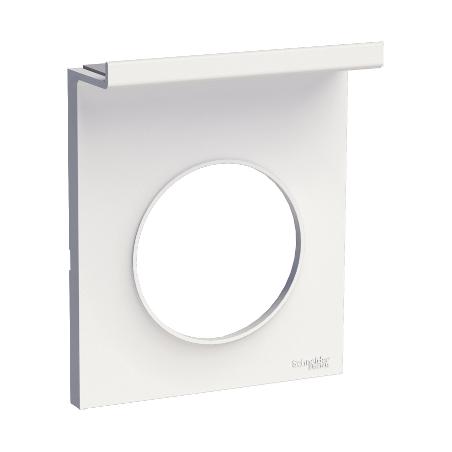Odace Styl Pratic plaque Blanc support téléphone mobile 1 poste SCHNEIDER S520712