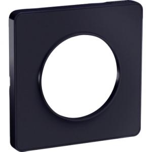 Plaque Odace Touch Anthracite 1 poste SCHNEIDER S540802