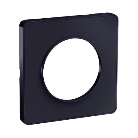 ODACE TOUCH PLAQUE ANTHRACITE 1 POSTE SCHNEIDER S540802