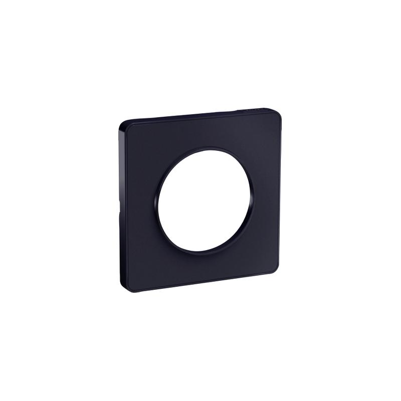 ODACE TOUCH PLAQUE ANTHRACITE 1 POSTE SCHNEIDER S540802