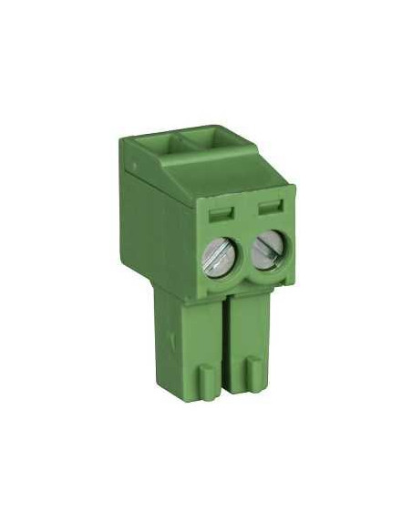 LexCom Home Premium connecteur femelle 2 pôles à vis 0,5...1,5mm2 SCHNEIDER VDIR613009