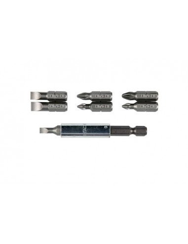 SET 7 EMBOUTS ASSORTIS + P-EMBOUT MAGN. 1/4" HIKOKI (HITACHI) 752397