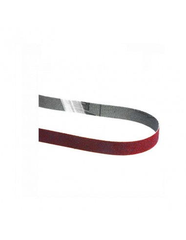 5 Bandes abrasives 13x533 mm pour bois métal (qualité standard) Grain 80 MAKITA P-43343