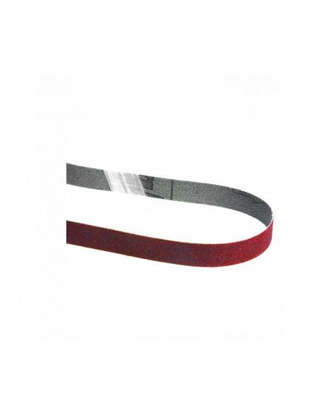 5 Bandes abrasives 13x533 mm pour bois métal (qualité standard) Grain 80 MAKITA P-43343