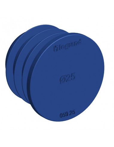 Bouchon obturateur pour Turbogliss RE Ø25mm IP40 LEGRAND 05925