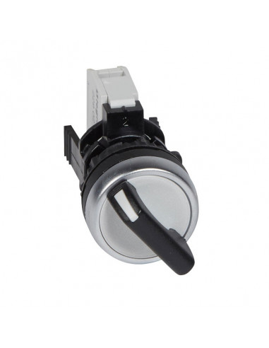 Bouton tournant non lumineux à manette IP69 Osmoz complet 2 positions fixes LEGRAND 023730