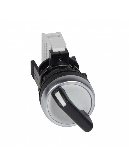 Bouton tournant non lumineux à manette IP69 Osmoz complet 2 positions fixes LEGRAND 023730