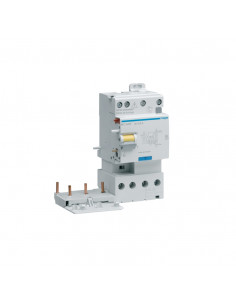 Bloc différentiel double sortie 3P+N 25A 30mA type AC HAGER BDC925F 2