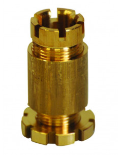 Presse-étoupe BV7 avec Écrou laiton naturel bague néoprène IP66 CAPRI CAP500700