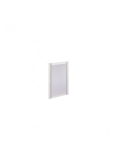 Porte transparente quadro4 p 51mm h 1800mm l 620mm 20 verre trempé 3mm HAGER FC349