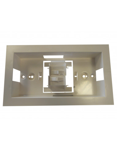 Cadre d'encastrement BLANC BOITIER EPSILON LUMINOX LUM10534